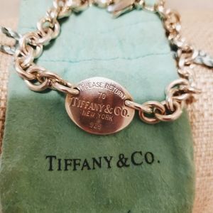 Tiffany & Co. Oval Disc Bracelet